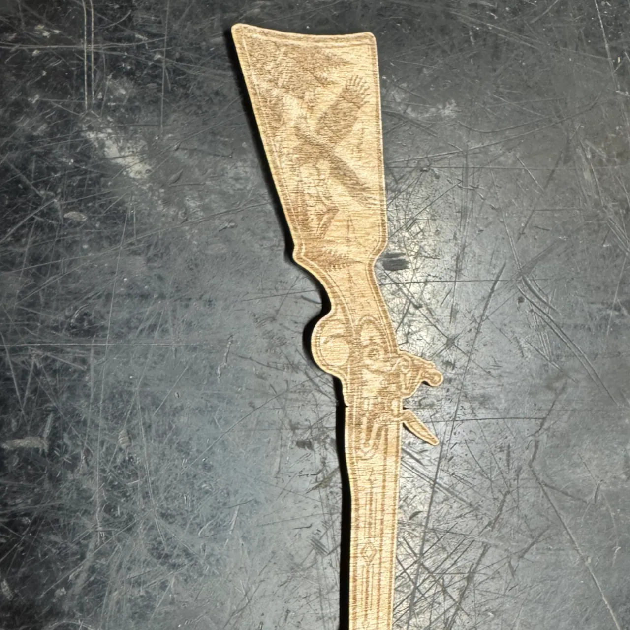 1/8"(3mm) Hickory Plywood test grid