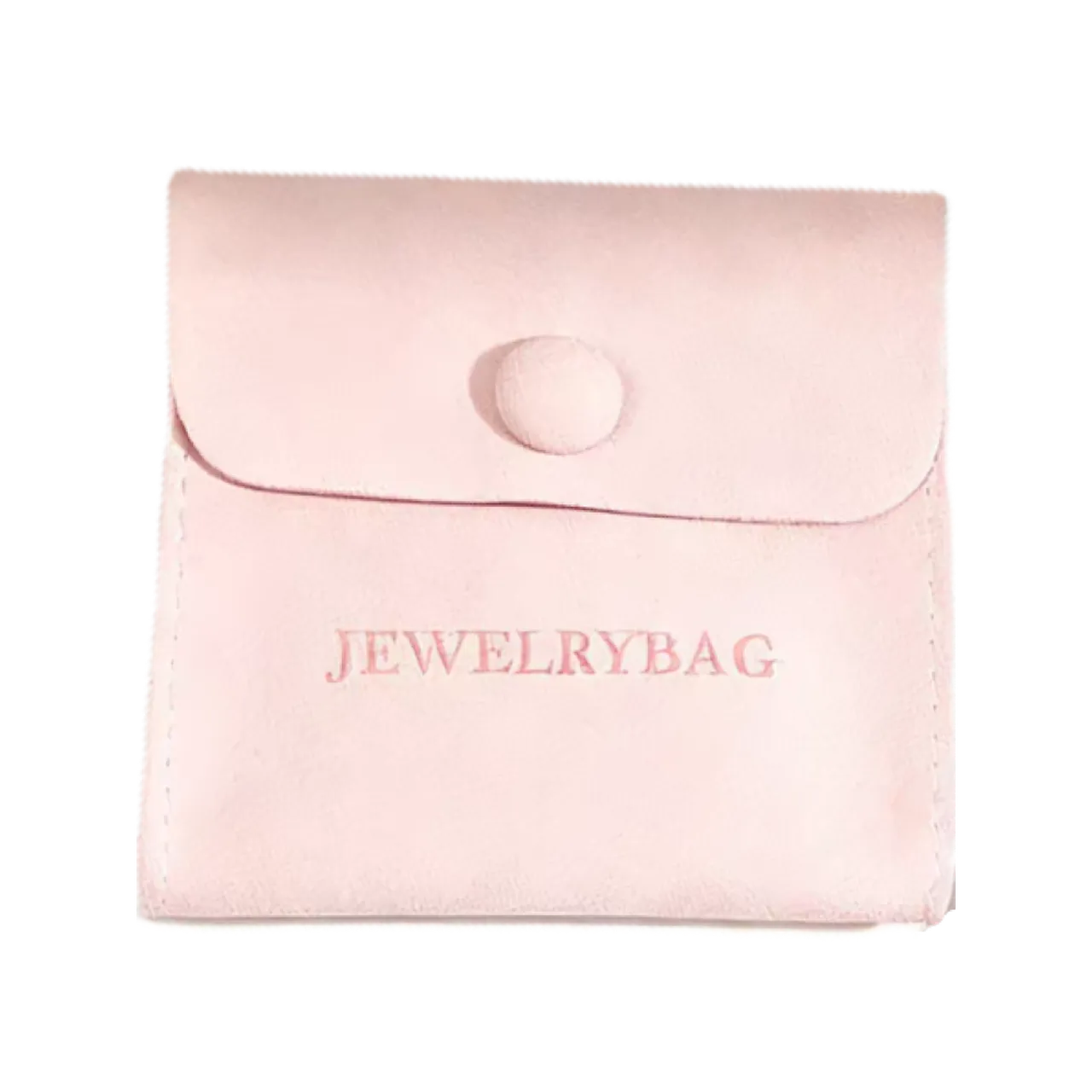 Light Pink  PU Jewelry Bag with Insert