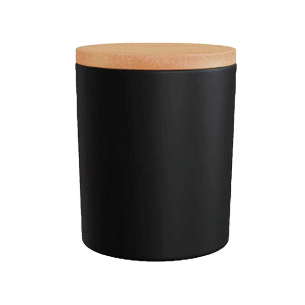 Frosted Black Glass