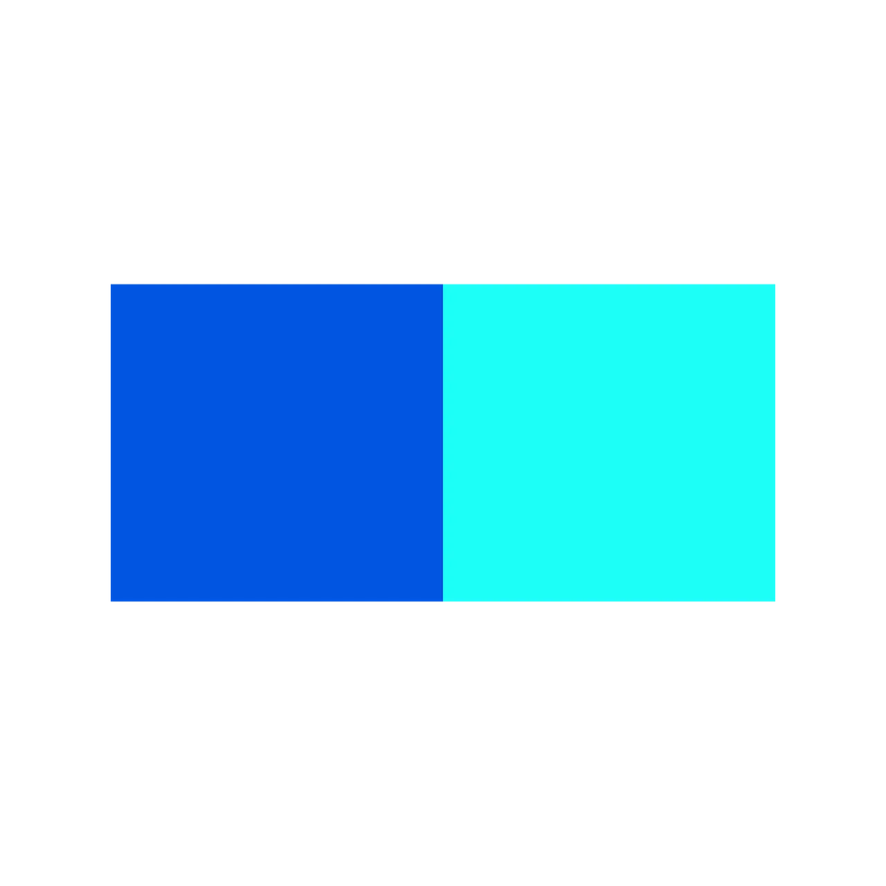 Heat Transfer Vinyl Glow in the Dark Neon Blue to Cyan Blue