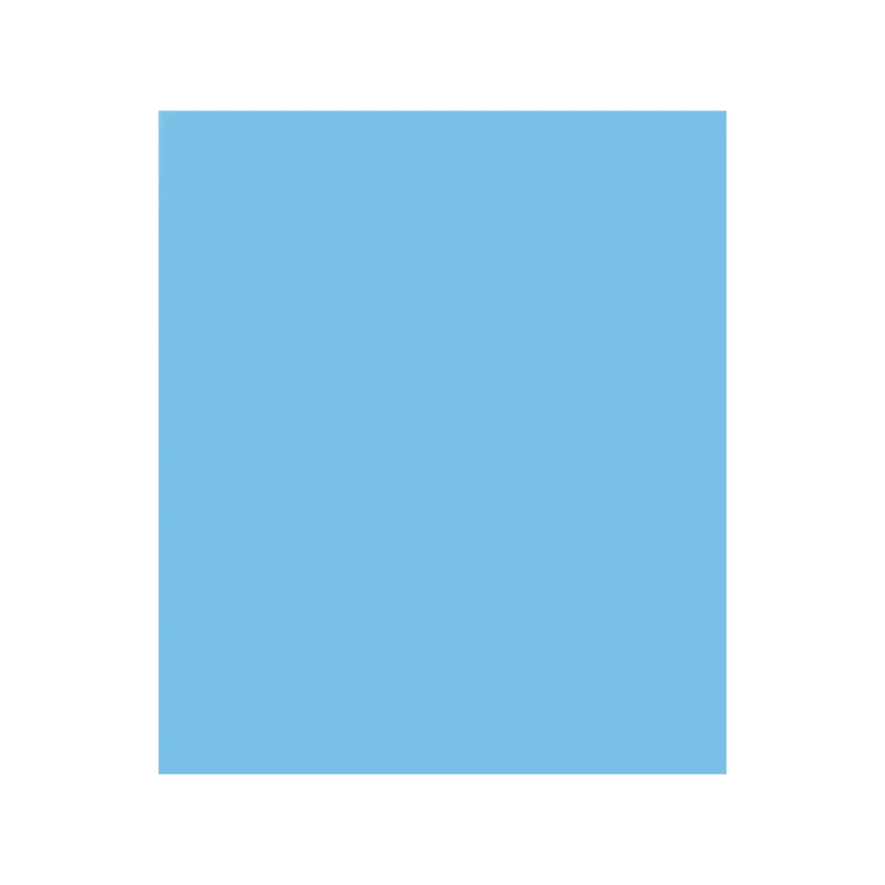 Self-adhesive Vinyl Glossy Sky Blue