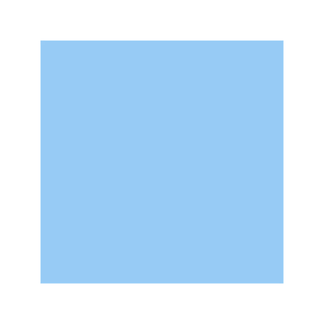 1/85"(0.3mm) Light Blue Shrinky Dink Paper