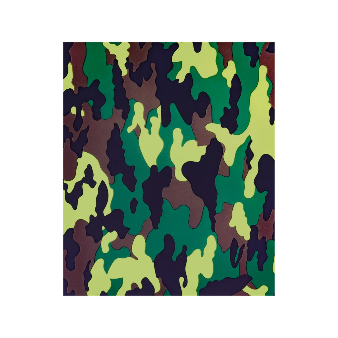 Heat Transfer Vinyl Blue Camo Patterned