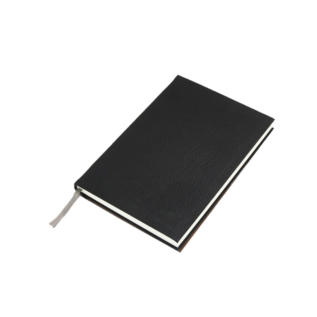 Black to Gold Laserable PU Notebook