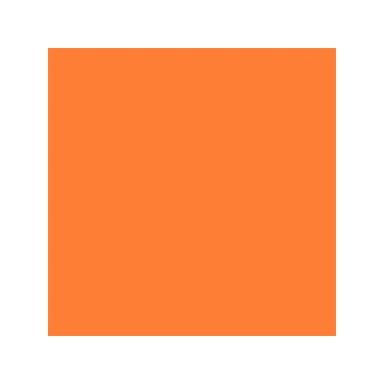 1/85"(0.3mm) Orange Shrinky Dink Paper