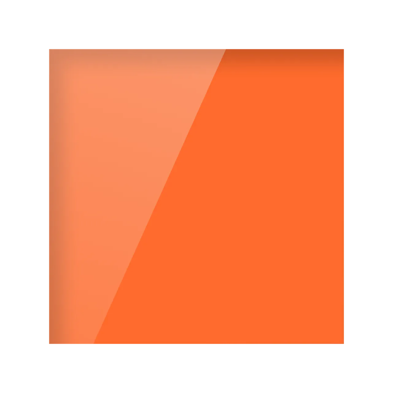 1/8"(3mm) Orange Translucent Acrylic