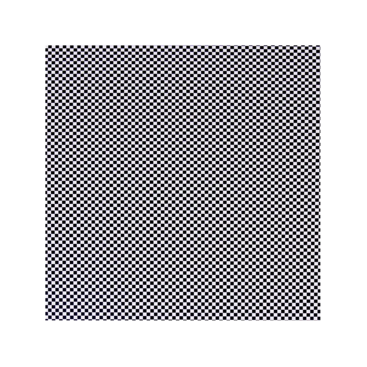 Heat Transfer Vinyl Black and White Checkered Patterned