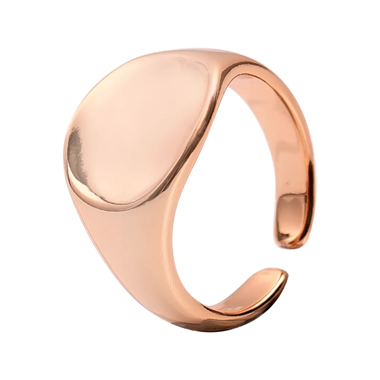 Rose Gold Plated Brass