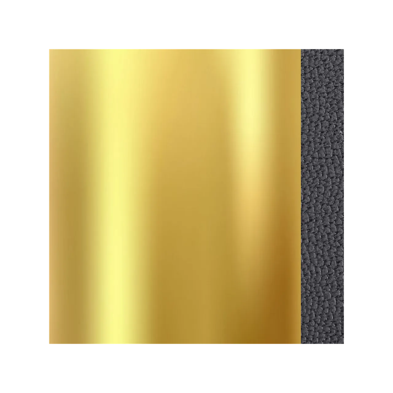 Gold Laser Foil with Leather