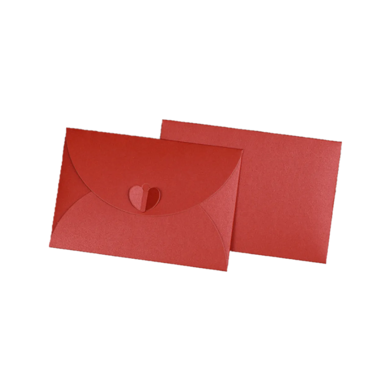 Bright Red Gift Card Envelope