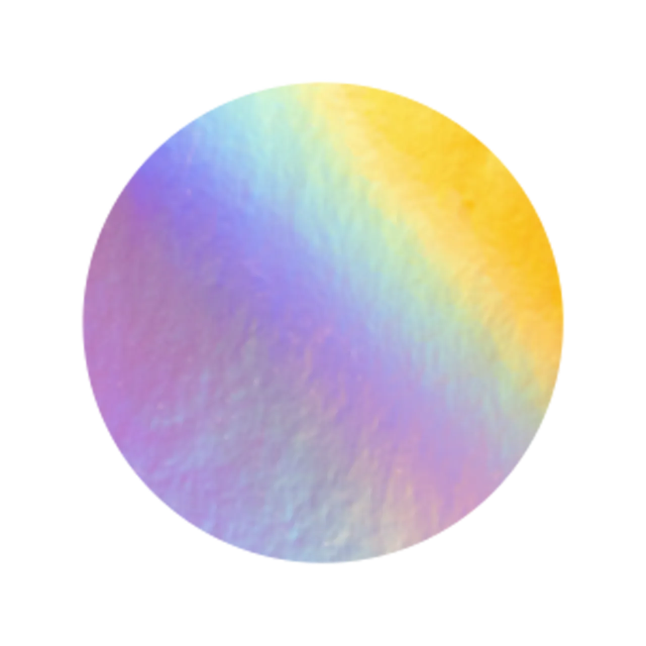 Self-adhesive Vinyl Holo Rainbow Blush