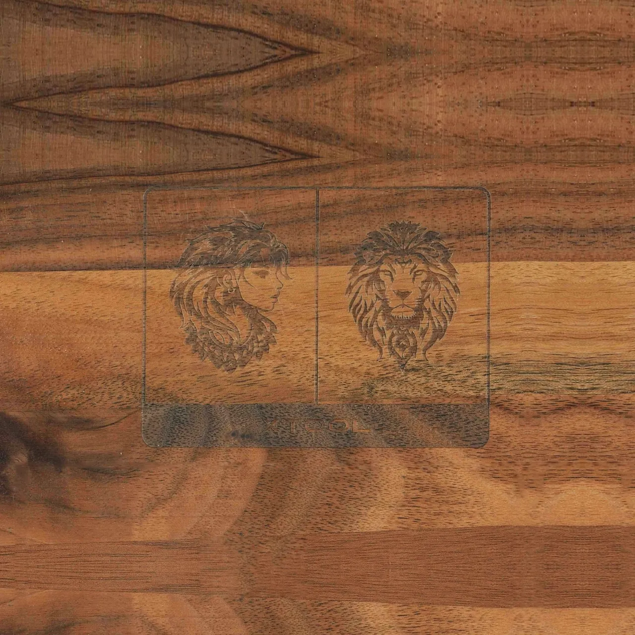 Walnut Wooden Business Card Holder test grid