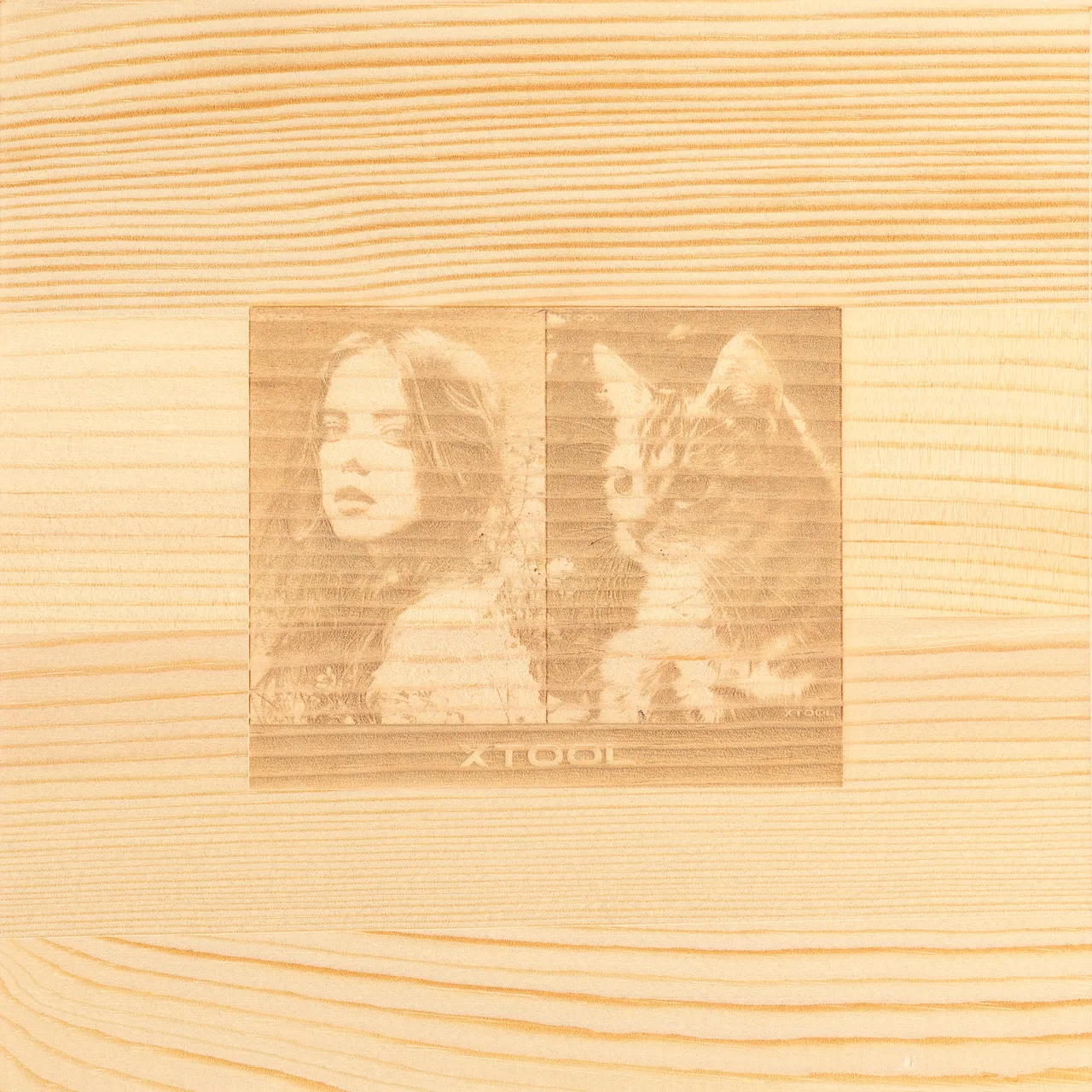 Varnished Pine test grid