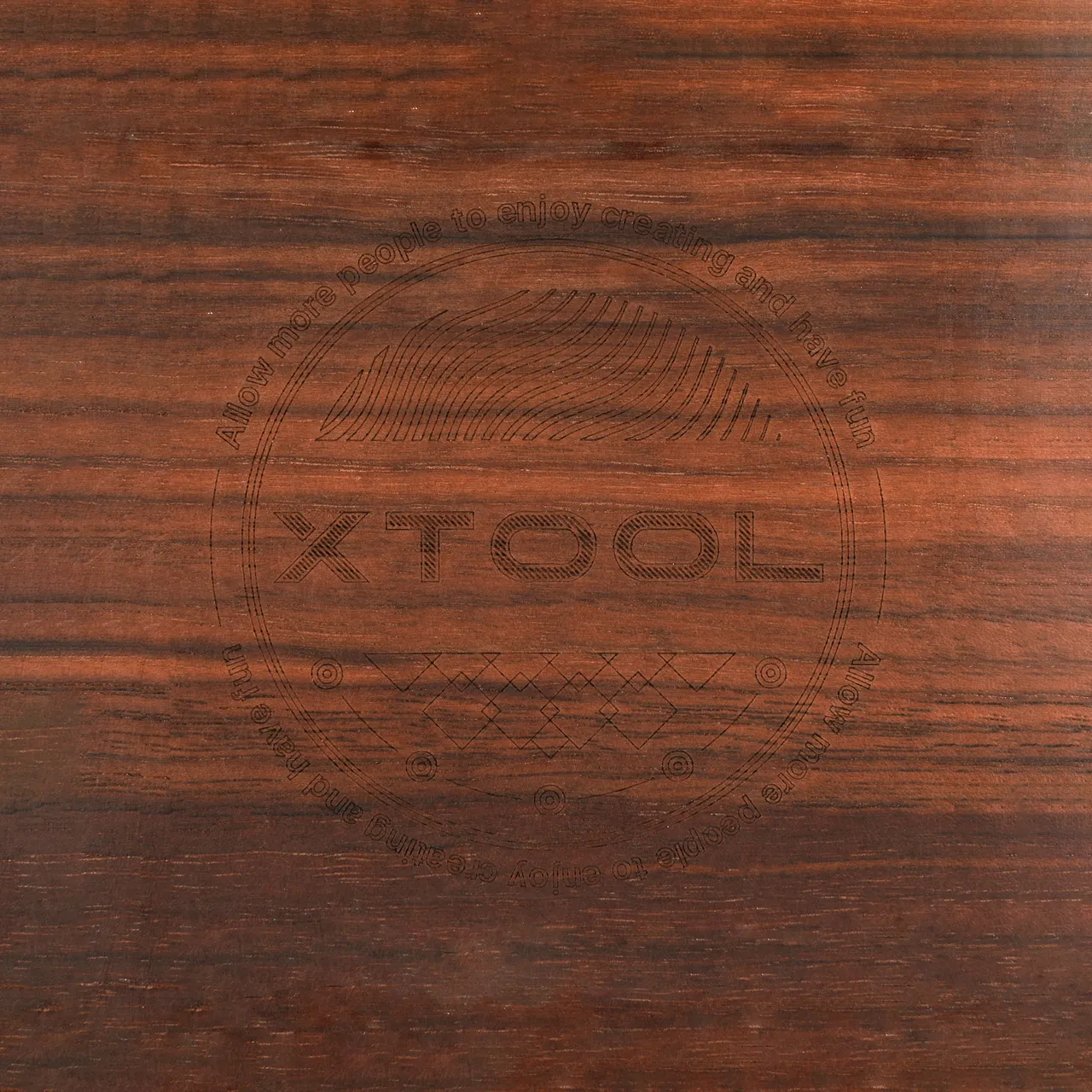 Walnut Wooden Business Card Holder test grid