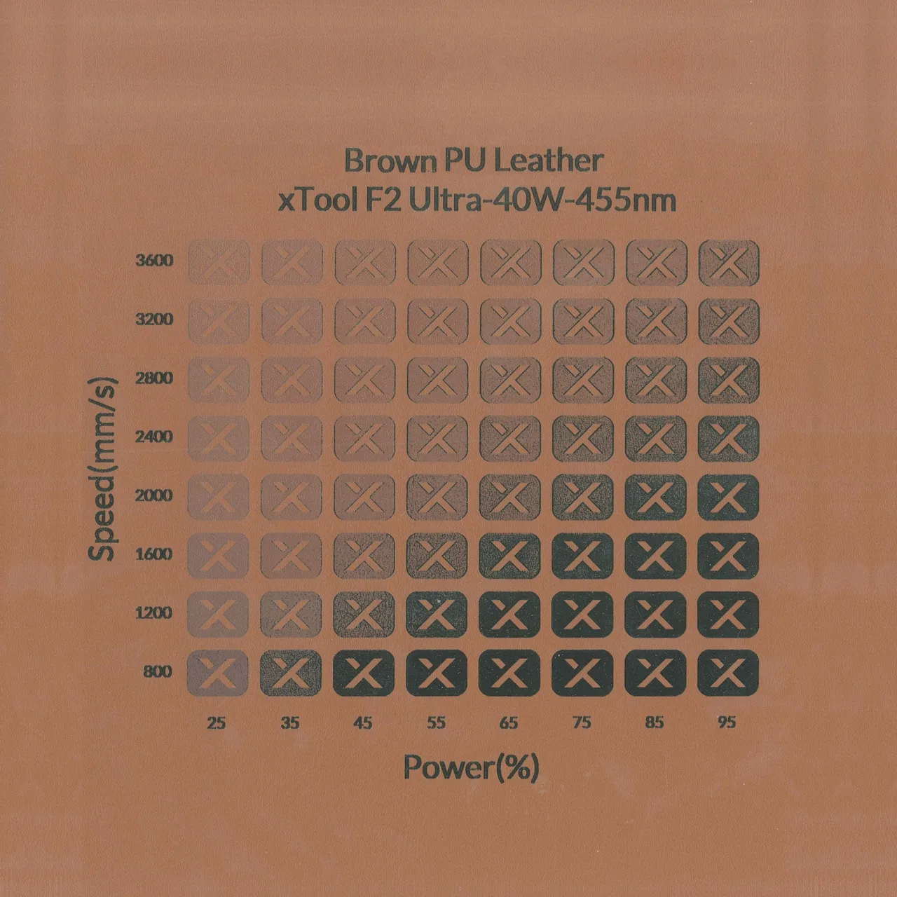 Brown PU Leather Magnetic Phone Wallet test grid