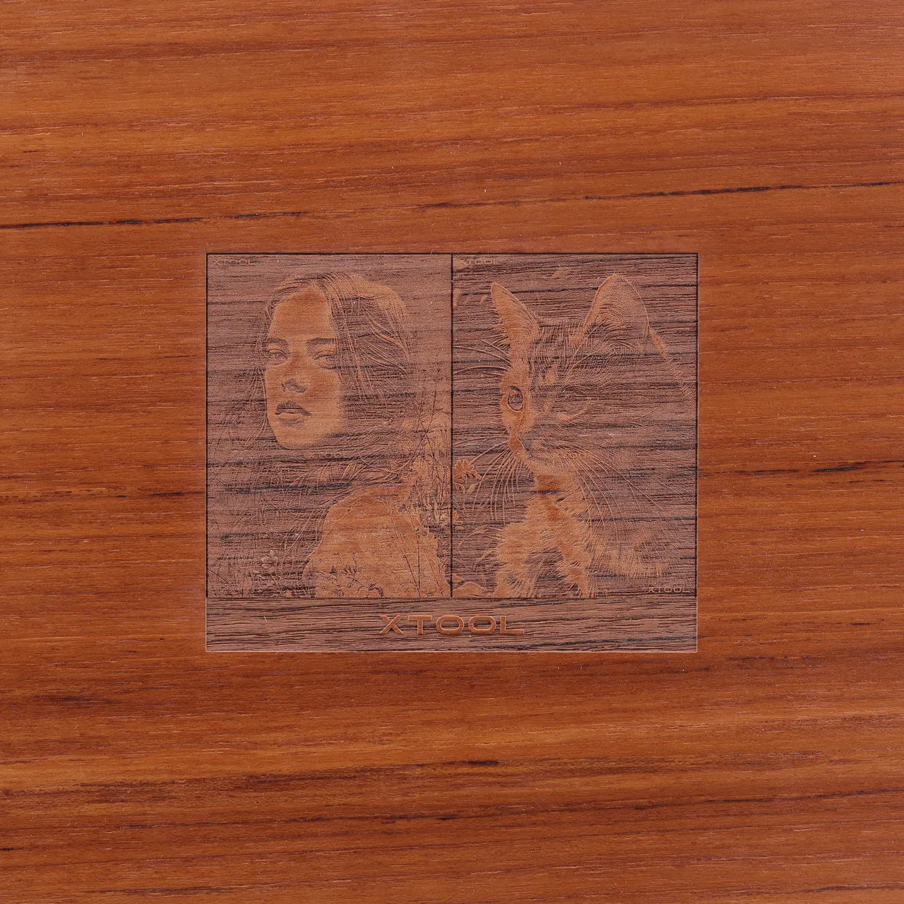 Varnished Teak test grid