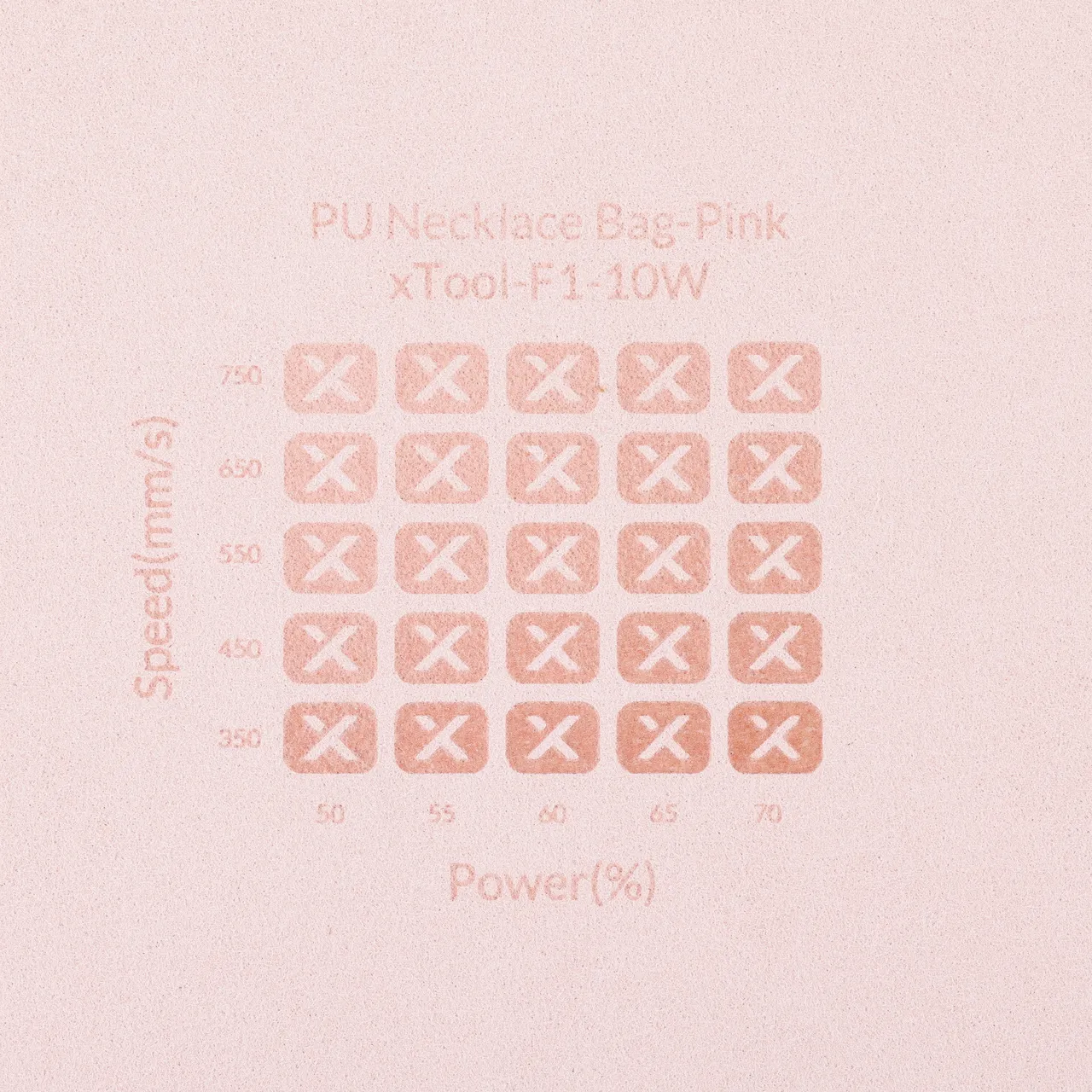 Pink Jewelry Pouch with Band test grid