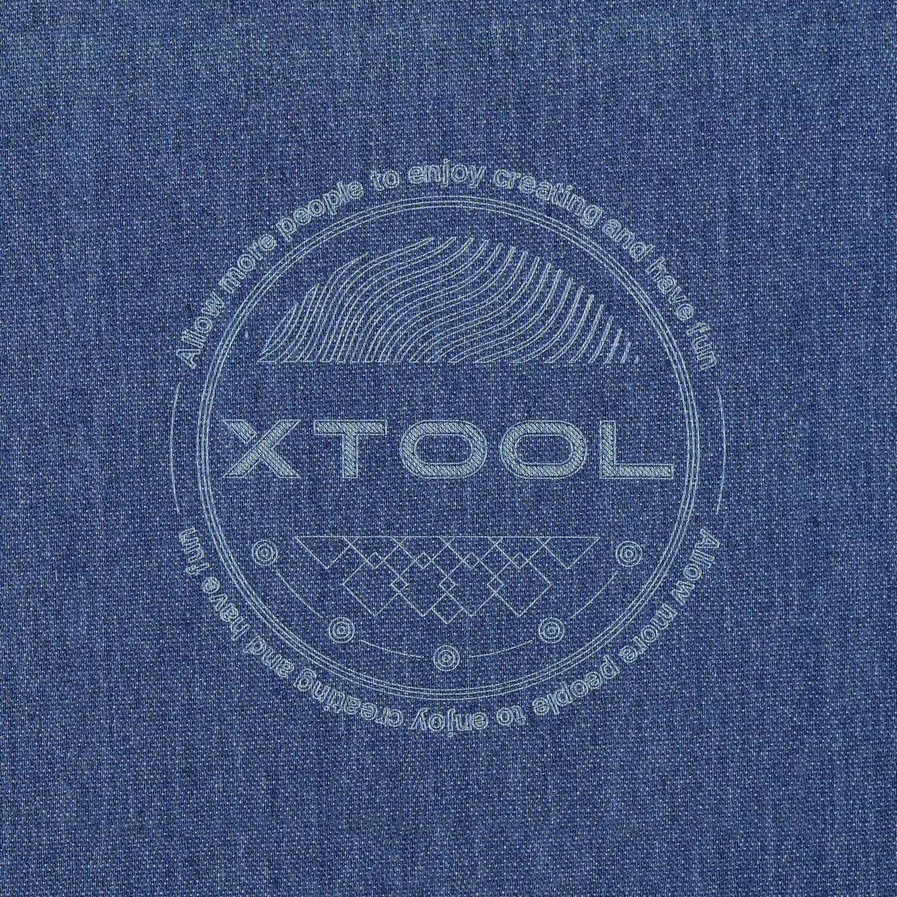 Sky Blue Denim-6oz(200g) test grid