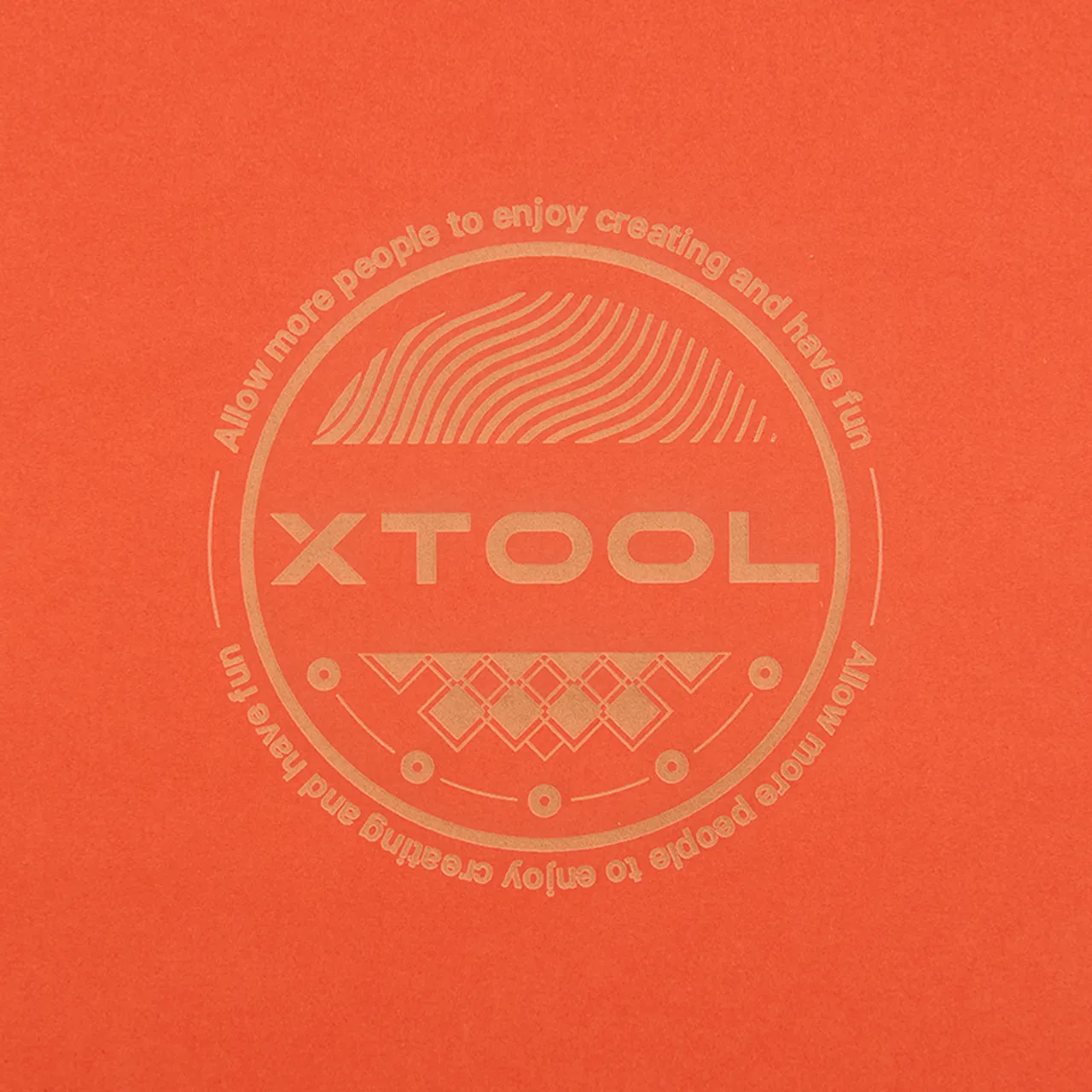 A4 Color Cardboard - Orange test grid