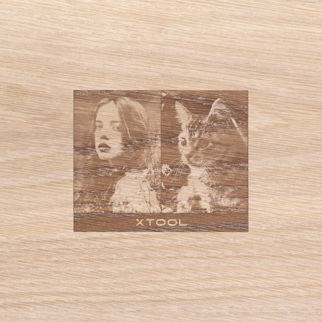 1/4"(6mm) White oak plywood test grid