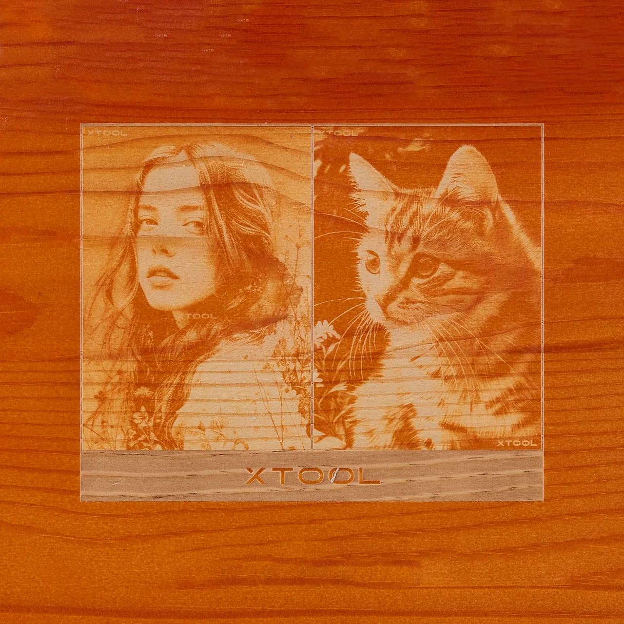 Wooden Photo Frame test grid