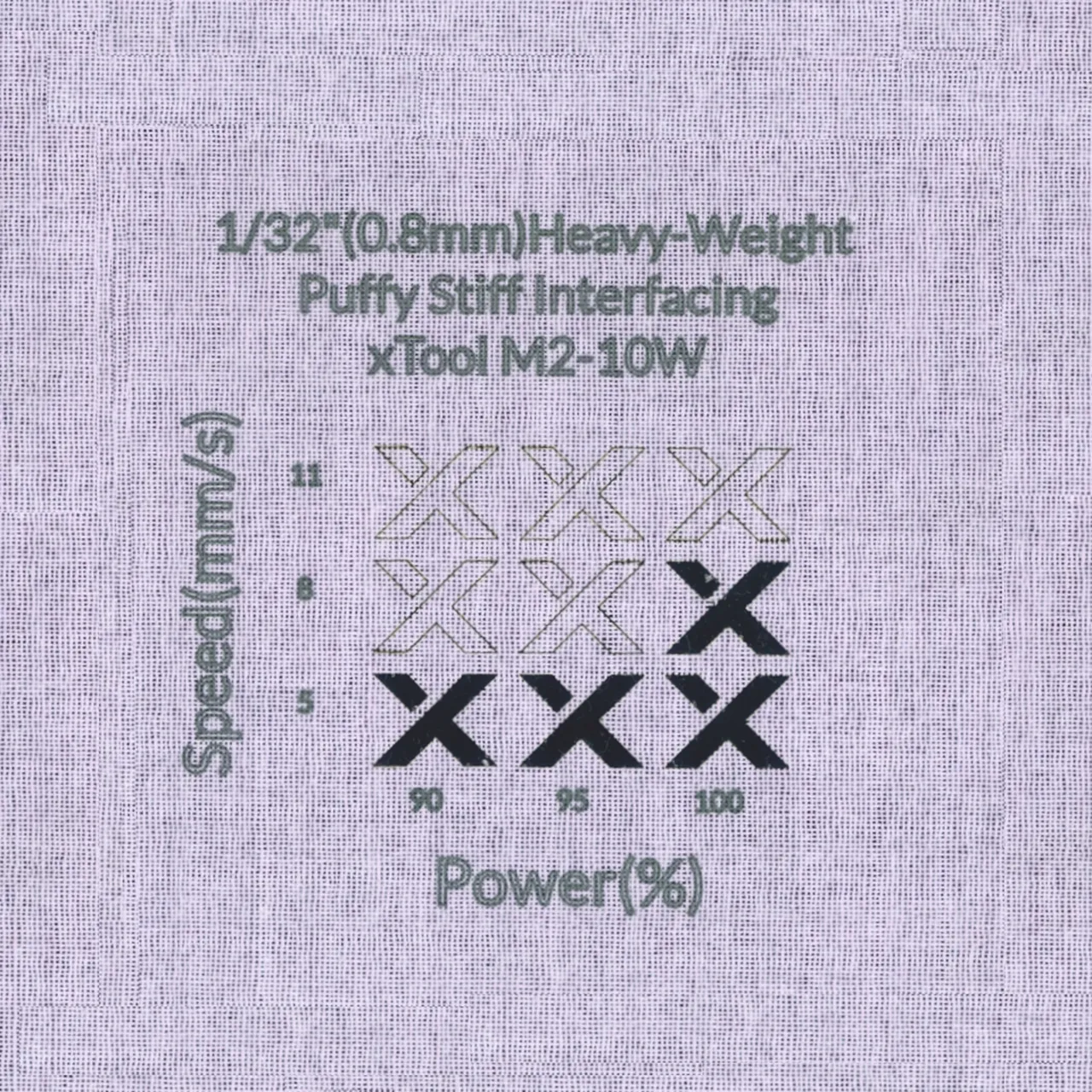 1/32"(0.8mm)Heavy-Weight Puffy Stiff Interfacing