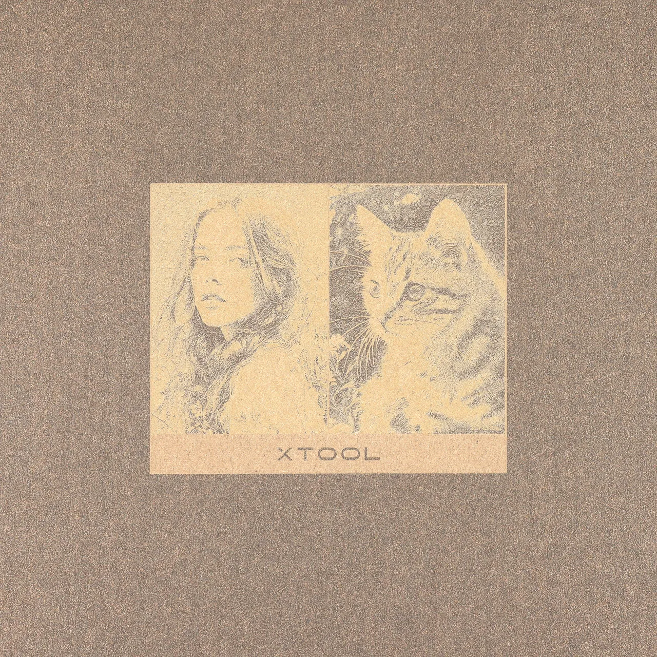 Brown Shimmer Paper-7oz(250g) test grid