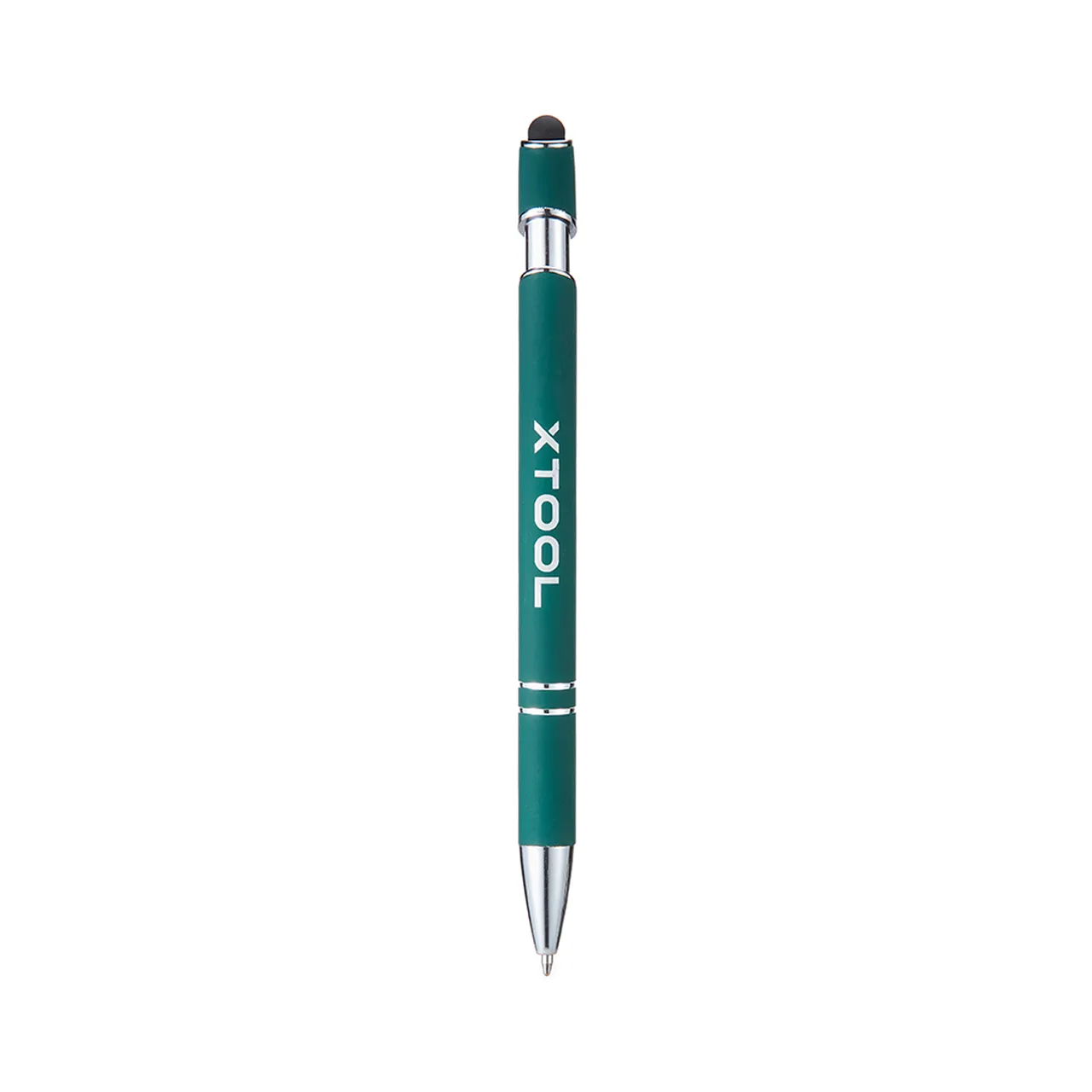 Dark Green Ballpoint Pens with Stylus test grid