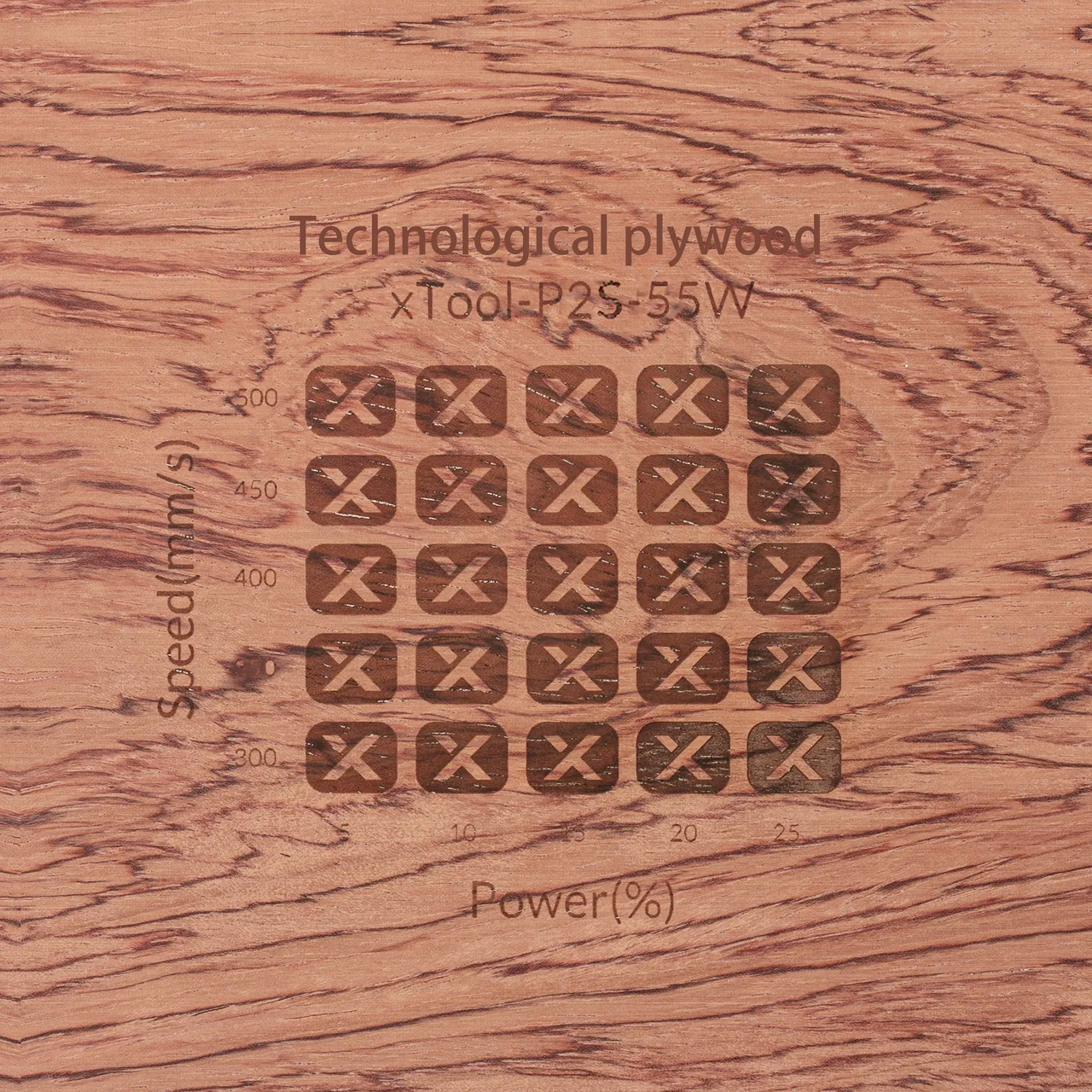 1/8"(3mm) Technological Plywood test grid