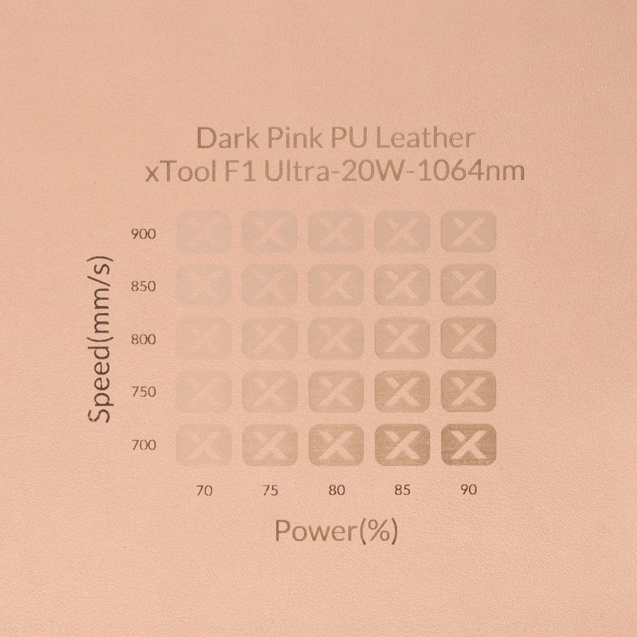 PU Leather Corner Bookmarks_Fan Dark Pink test grid