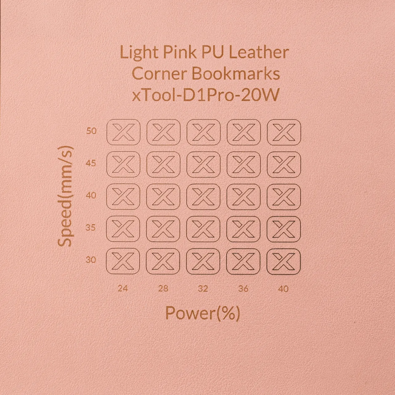 PU Leather Corner Bookmarks_Heart Pale Pink test grid