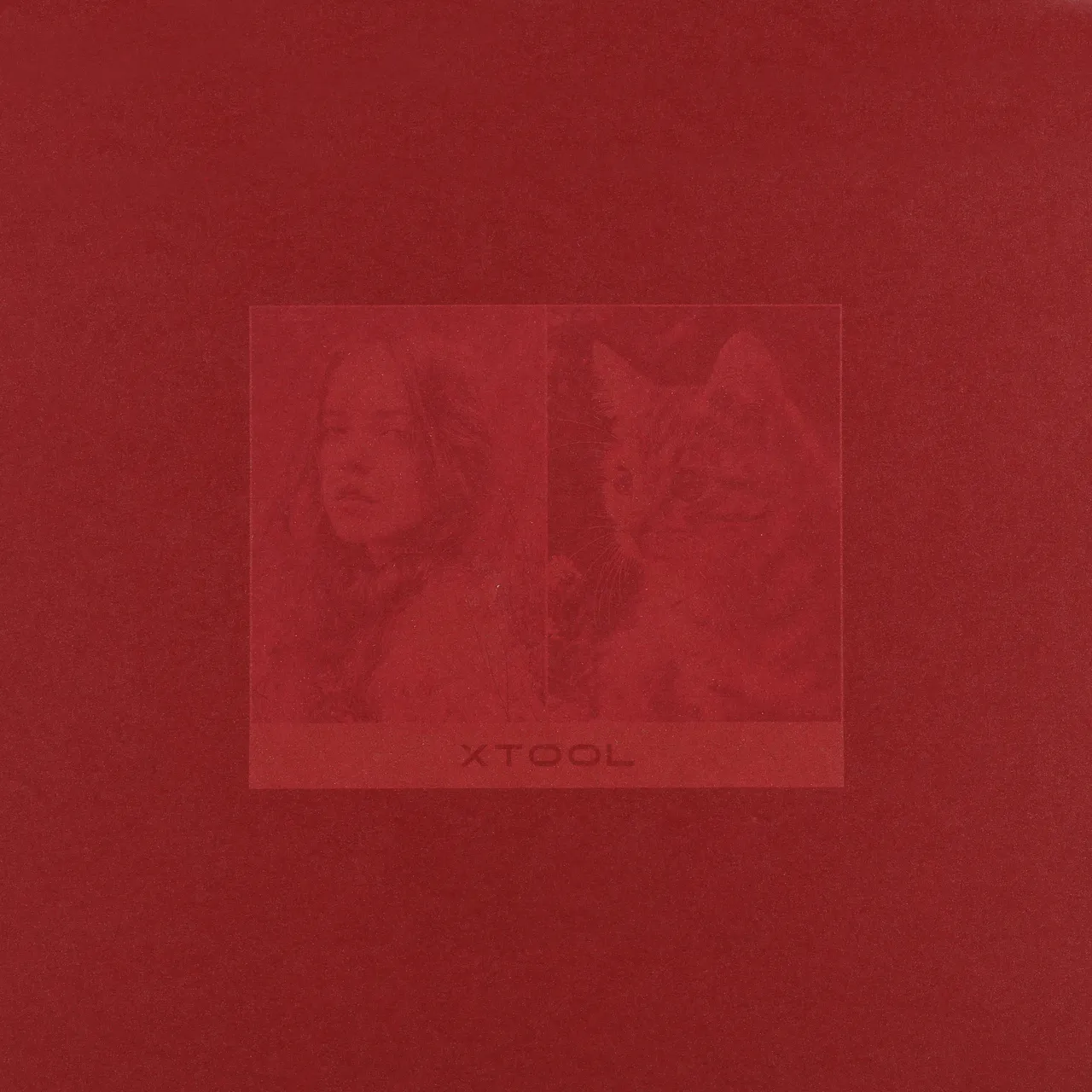Red Shimmer Paper-7oz(250g) test grid
