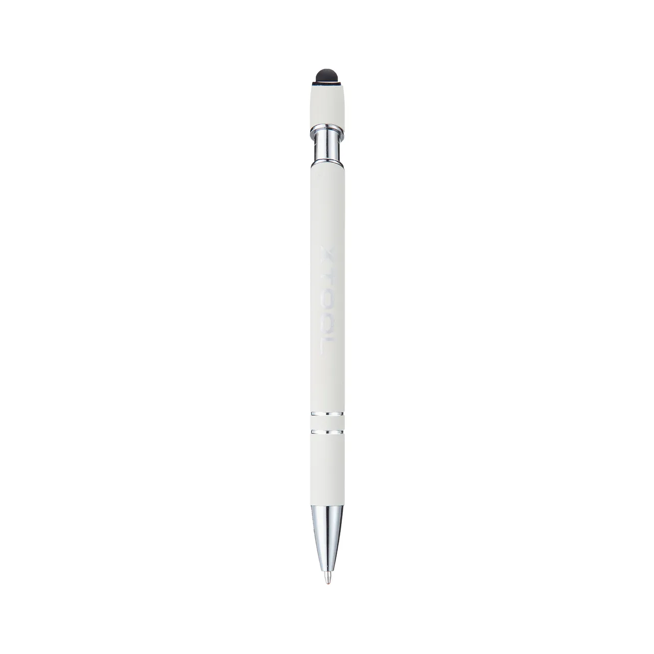 Creamy White Ballpoint Pens with Stylus test grid