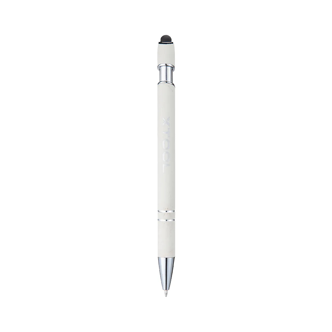 Creamy White Ballpoint Pens with Stylus test grid