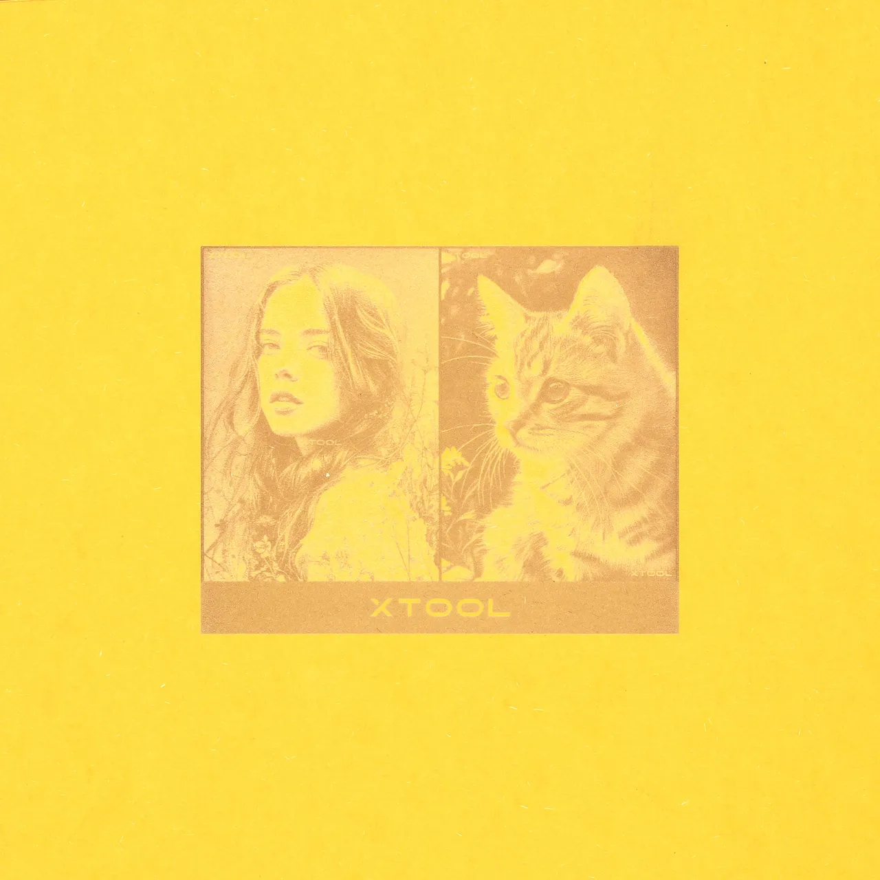 Yellow Cardstock-9oz(300g) test grid