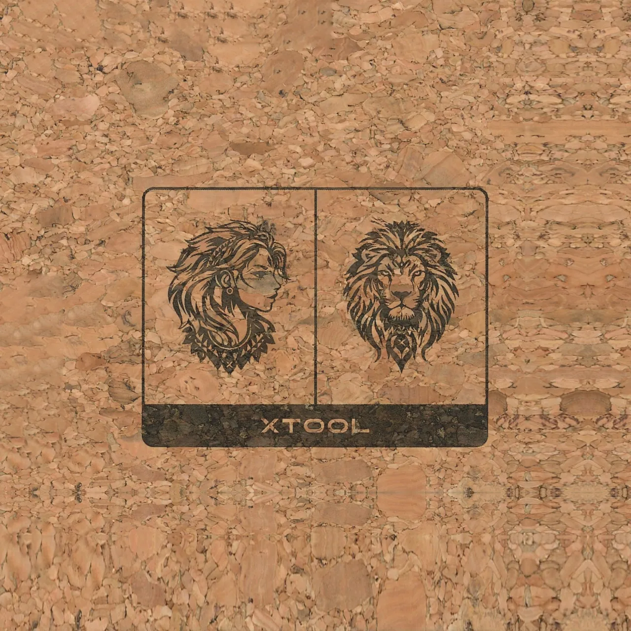 Portuguese Oak Bark Eco Cork test grid