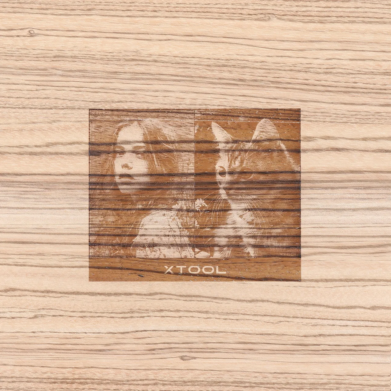 1/8"(3mm) Zebrawood Plywood test grid