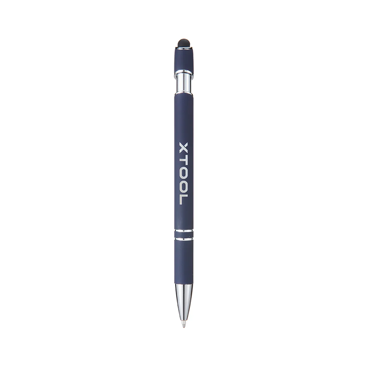 Navy Ballpoint Pens with Stylus test grid