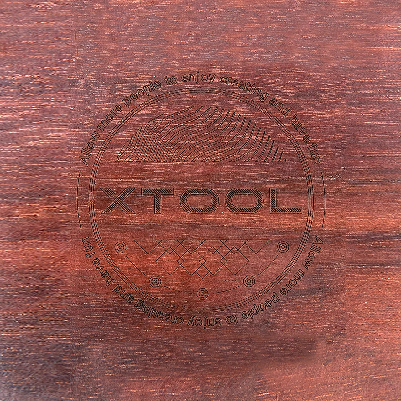 Edible Oil Coated Walnut Wood test grid
