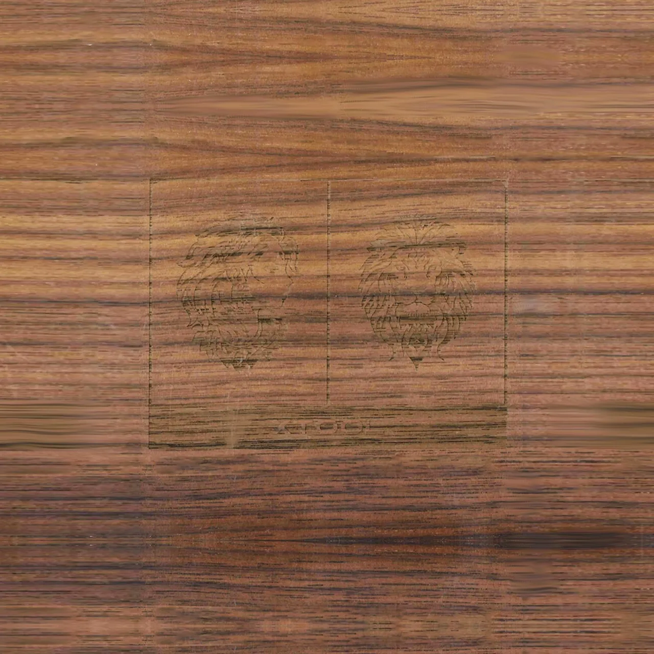 Edible Oil Coated Walnut Wood test grid