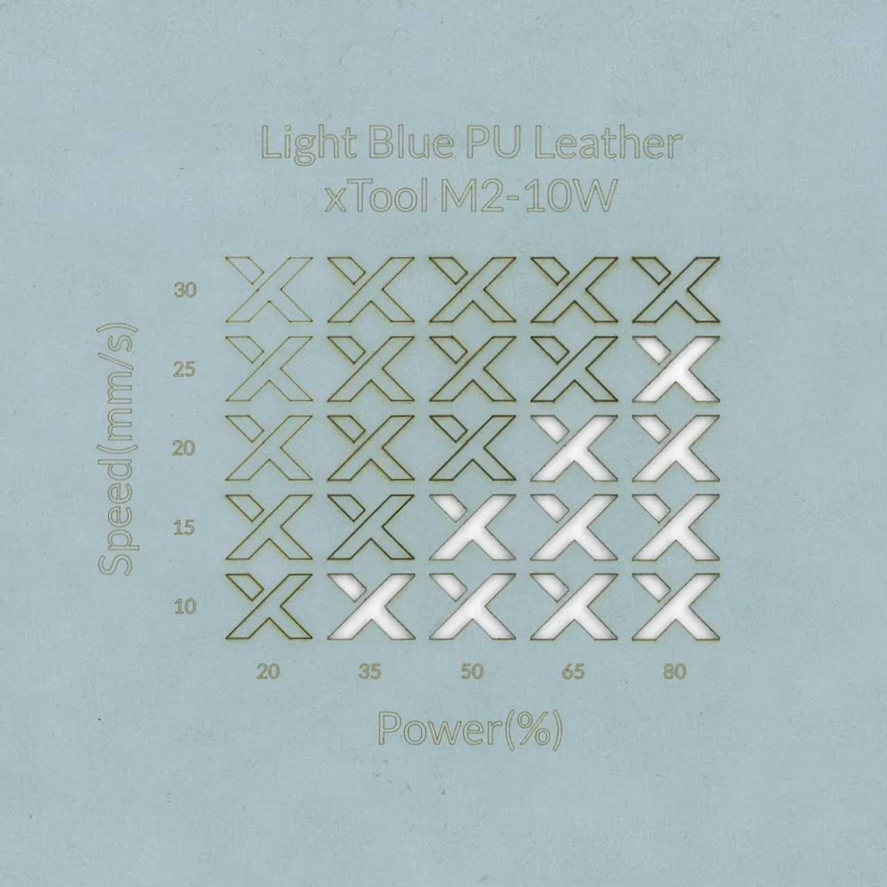 PU Leather Corner Bookmarks_Fan Light Blue test grid