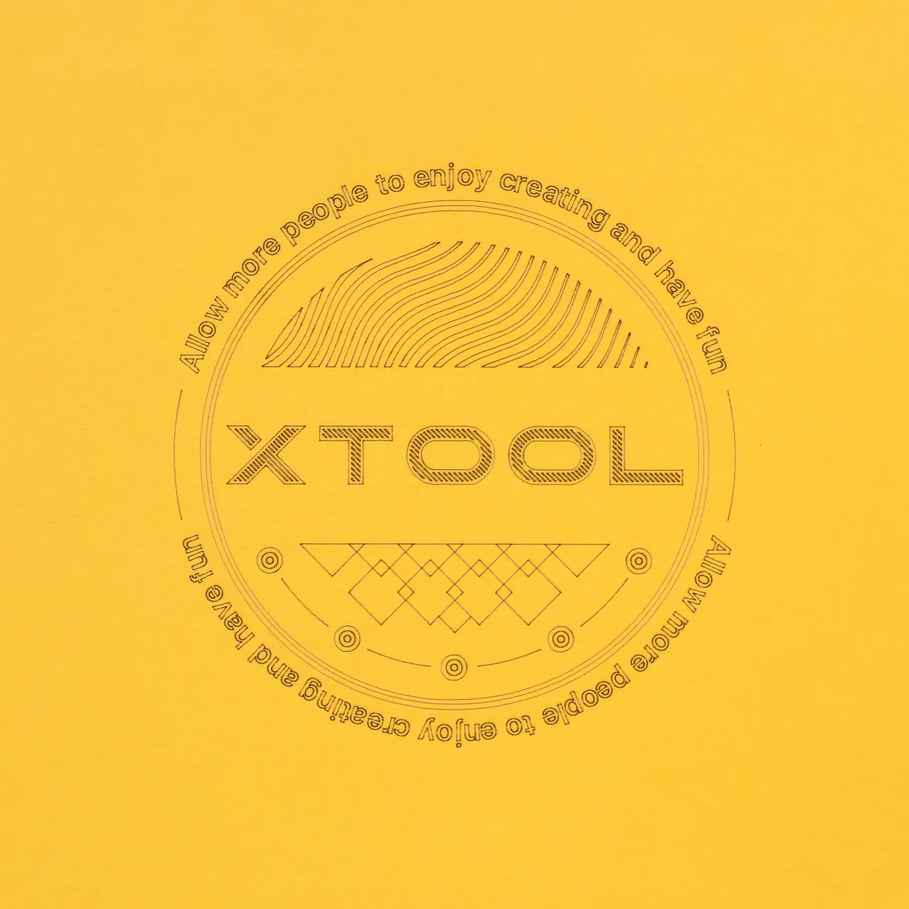 Yellow Cardstock-9oz(300g) test grid