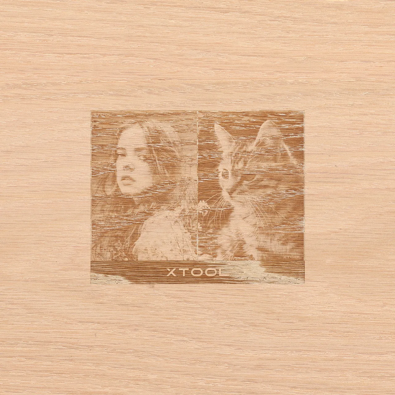1/8"(3mm) Red Oak Plywood test grid