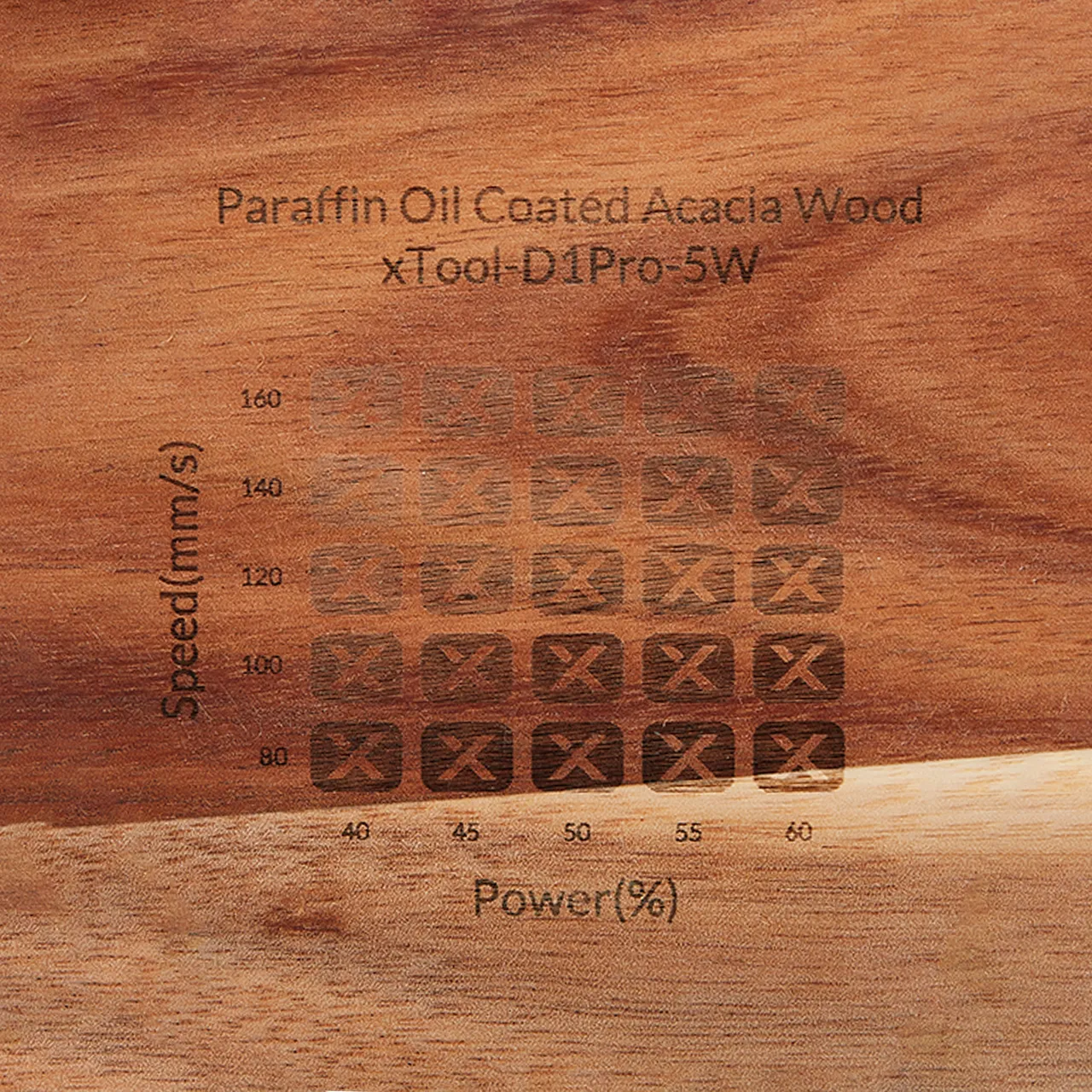 Square Dark Green Marble and Wood Coaster test grid