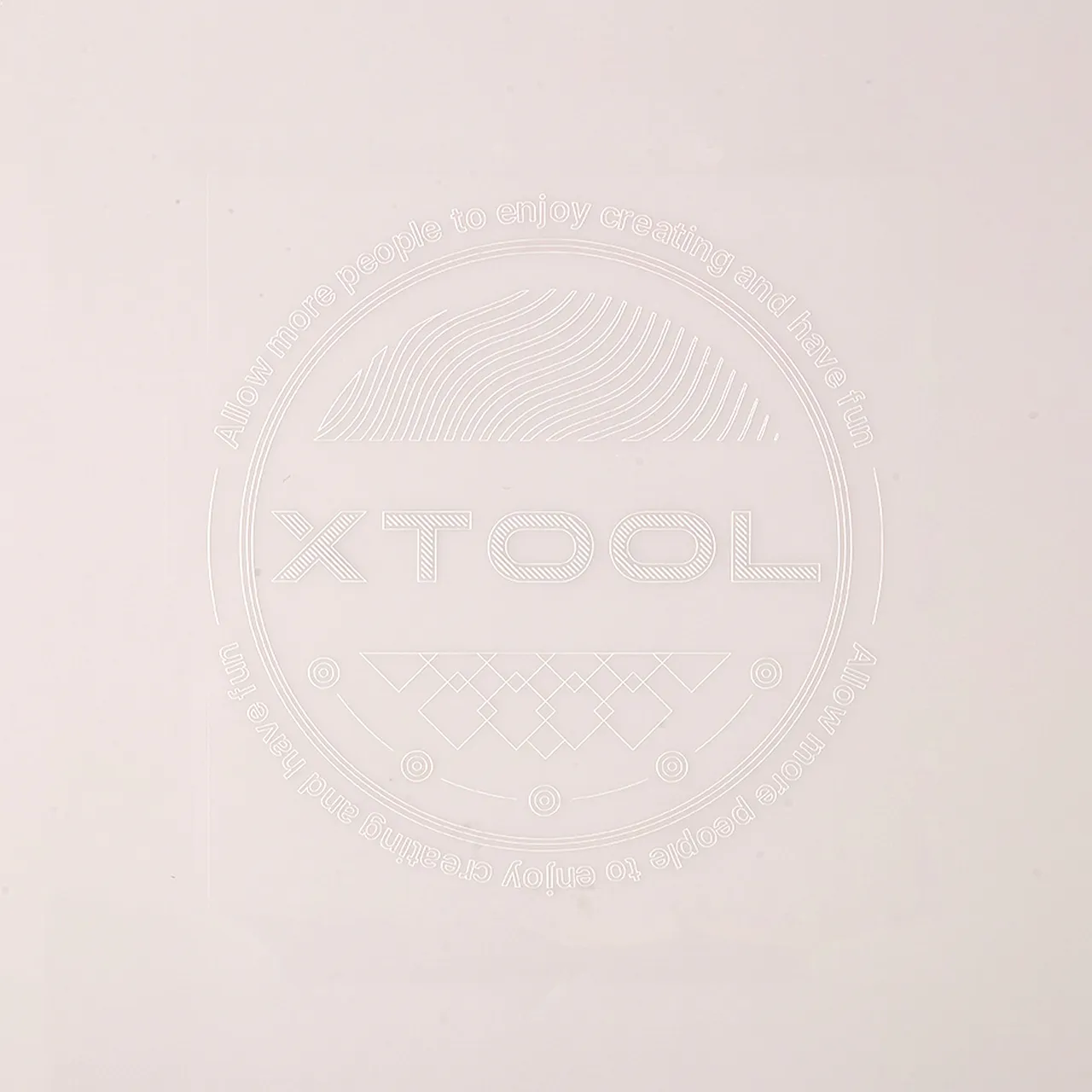 1/8"(3mm) Pastel Gray Acrylic test grid
