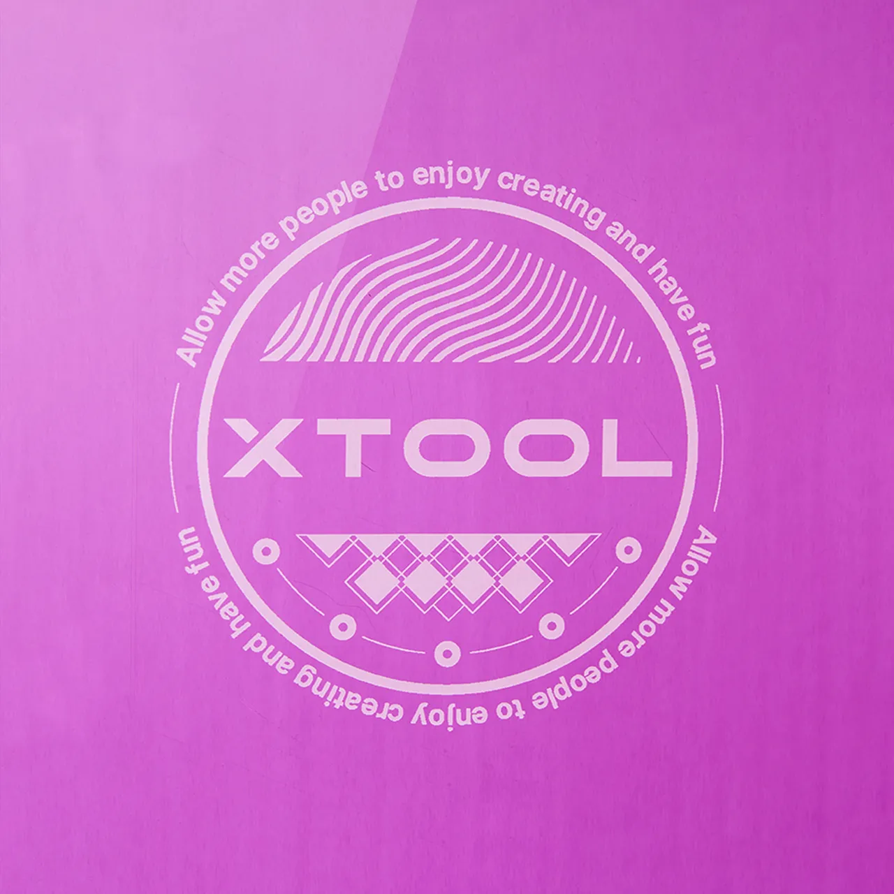 1/64"(0.2mm) Purple Coated Aluminum Alloy test grid