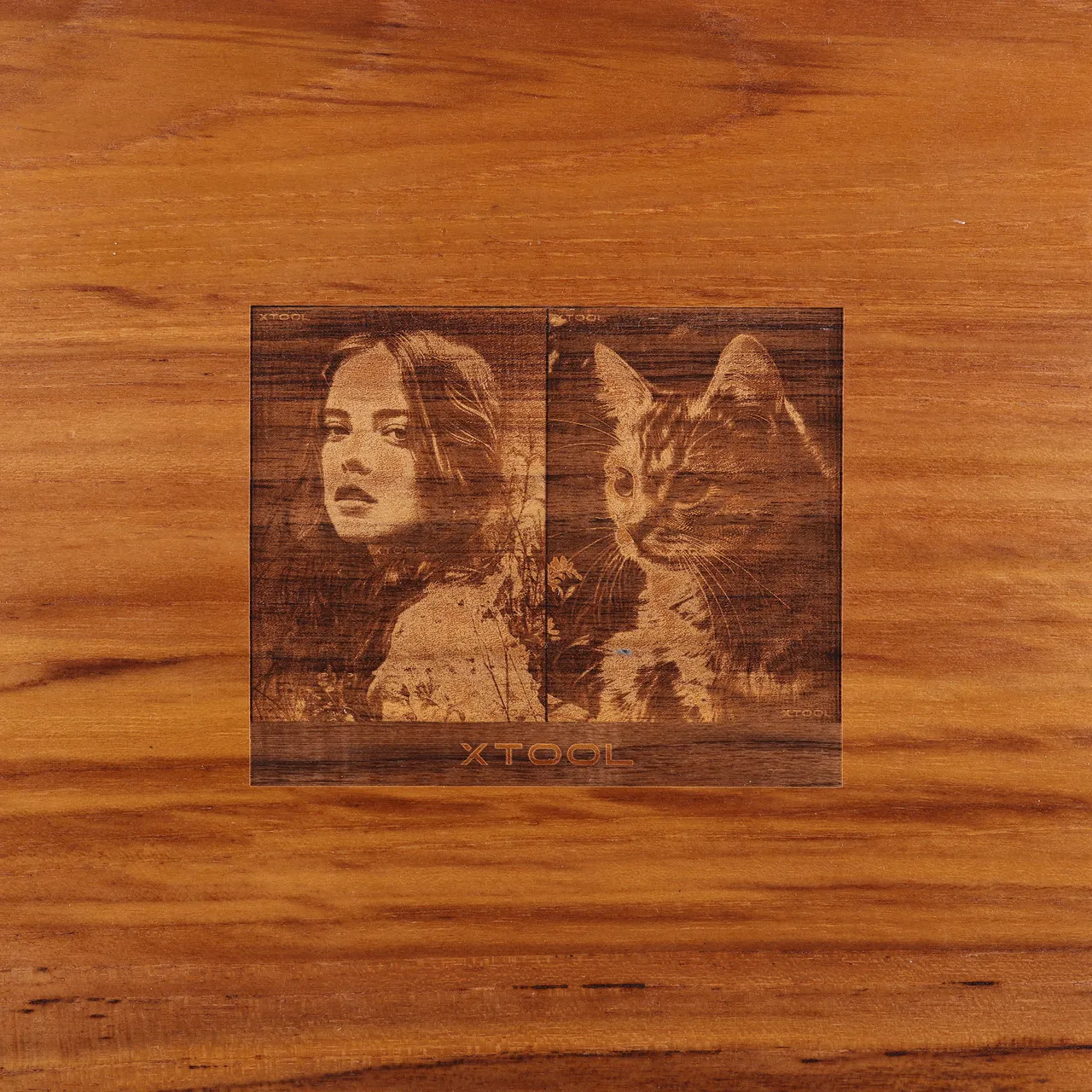 Varnished Teak test grid