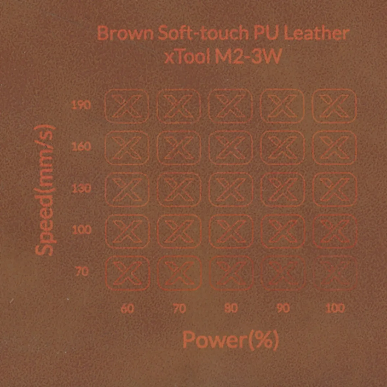 Brown Soft-touch PU Leather