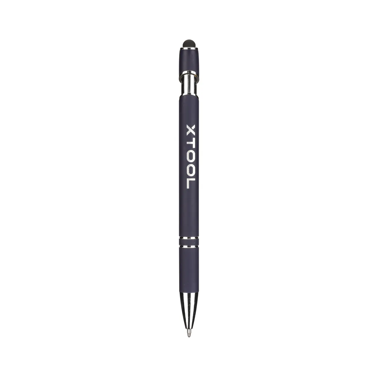 Navy Ballpoint Pens with Stylus test grid