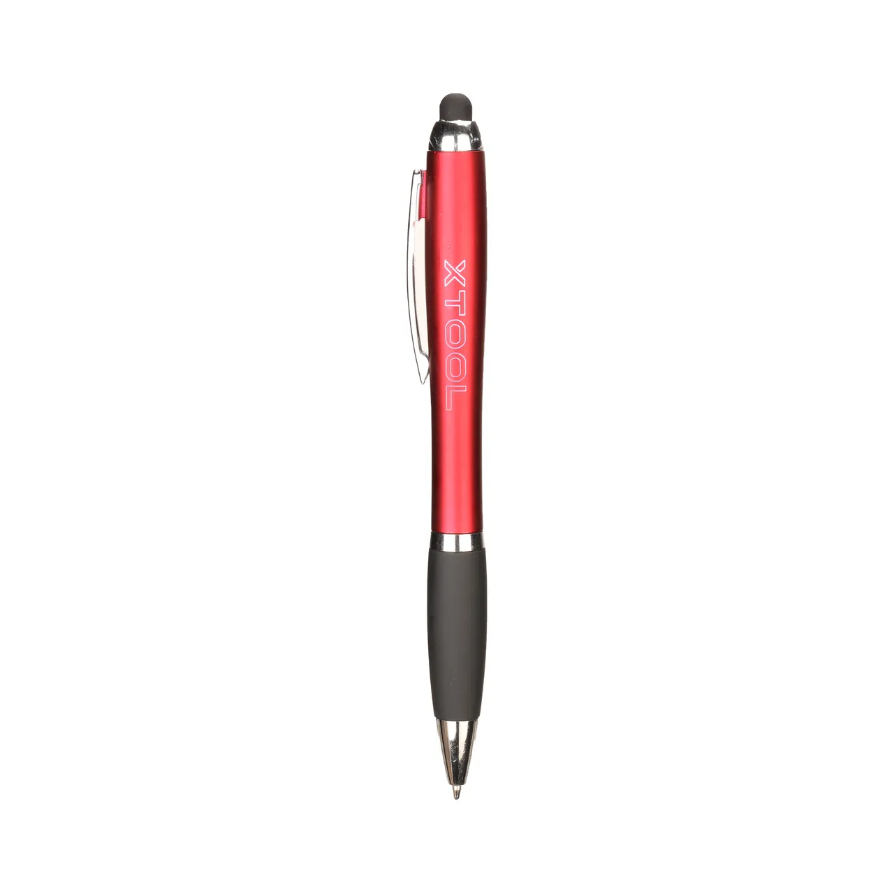 Red Stylus Ballpoint Pens With LED Light test grid